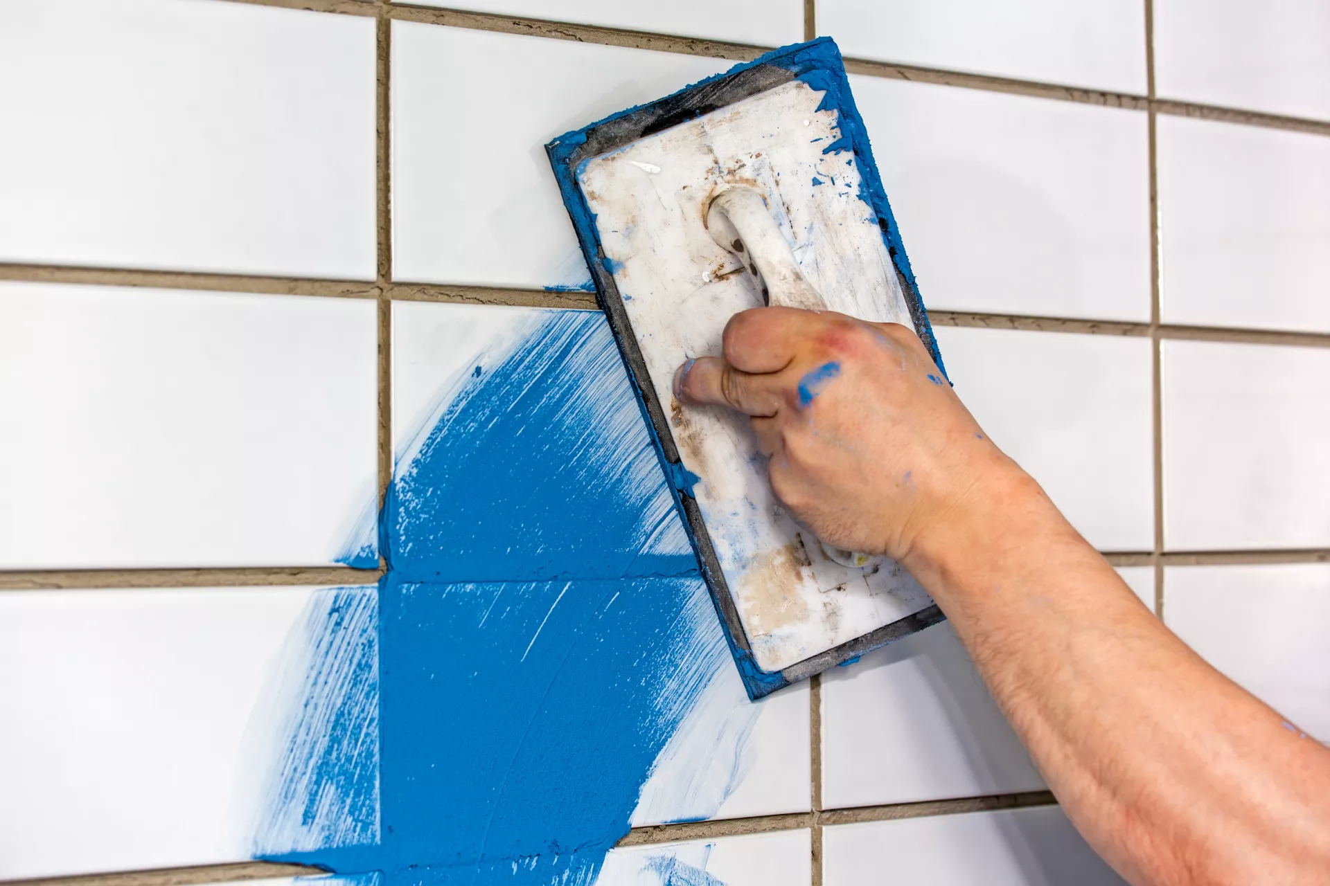 Colored Tile Grouting